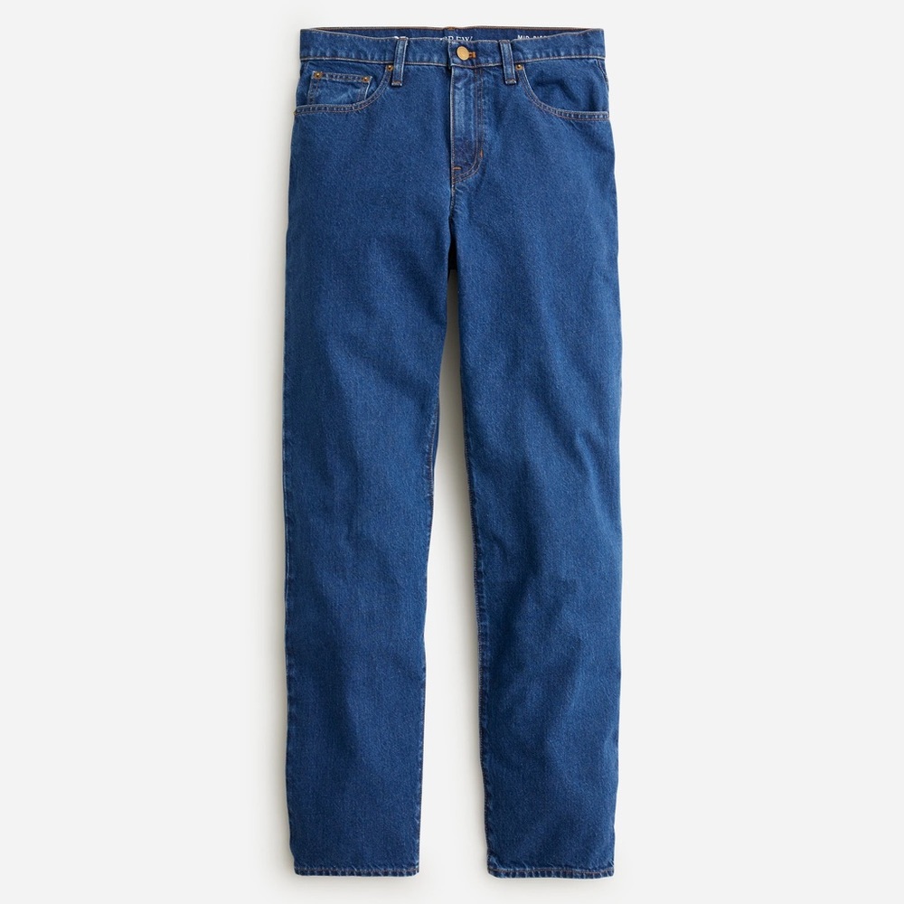 J Crew New mid rise Slouchy-straight dad jean‎ in Primerose wash